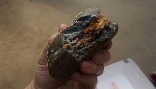Illustration for article titled Black McDonalds Burger: The Snacktaku Review